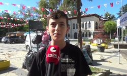 Sinoplu 11 yaşındaki Ömer, DMD hastası 8 yaşındaki Emre'ye destek için pet şişe topluyor