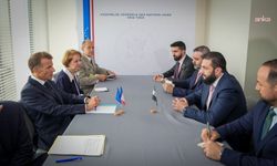 Suriye Cumhurbaşkanı Şara, Fransa Cumhurbaşkanı Macron ile görüştü