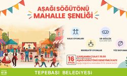 Tepebaşı Belediyesi, mahalle şenliklerine Aşağı Söğütönü'nde devam ediyor
