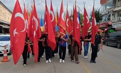 Tokat'ta 19 Eylül Gaziler Günü dolayısıyla yürüyüş düzenlendi