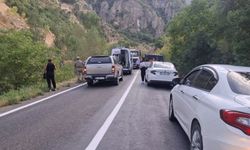 Tunceli'de otomobil Pülümür Çayı'na düştü: 5 yaralı