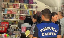 Turgutlu Belediyesi'nden kırtasiyelerde denetim
