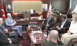 Ukrayna Ankara Büyükelçisi Celalov'dan Destici'ye ziyaret: 'Türk gemileri ve gemicileri hiçbir zaman hedefimiz değil'