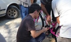 Umut'un bisikleti, Muğla Seydikemer'de yangının ardından dayanışmayı büyüttü