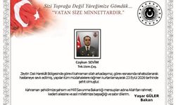 Uzman Çavuş Coşkun Sevim şehit oldu