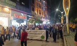 Van'da 1 eylül Dünya barış günü yürüyüşü