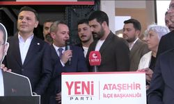 YENİ Parti Ataşehir İlçe Başkanlığı açıldı... Özgür Çelik: Demokratik bir Türkiye'yi inşa edeceğiz