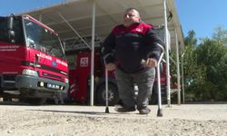 '110 Yaşar'ın 24 yıllık itfaiyecilik öyküsü