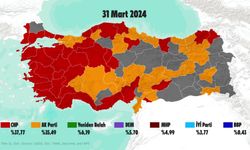 31 Mart 2024'te oluşan 'kırmızı ağırlıklı' harita değişti: 37 ilde belediyeyi yöneten parti değişti