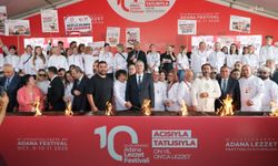 Adana'da 'acısıyla tatlısıyla' gastronomi şöleni: 10. Uluslararası Adana Lezzet Festivali başladı