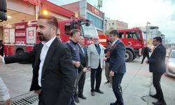 Adıyaman Belediye Başkanı Tutdere, itfaiye personeliyle bir araya geldi