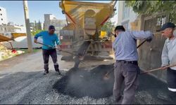 Adıyaman Belediyesi, yol bakım ve onarım çalışmalarına devam ediyor