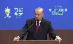 AK Parti Yasama Yılı Açılış Toplantısı... Cumhurbaşkanı Erdoğan: 'Millete hizmet yolunda önümüze çıkan kim olursa olsun kenara alır yürümeye devam ederiz'