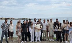 Alman gençler, Yumurtalık'ın tarihi ve doğal güzelliklerini keşfetti
