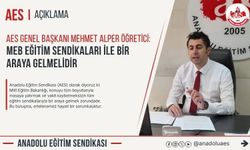 Anadolu Eğitim Sendikası'ndan 'okul saldırıları' açıklaması: MEB, vakit kaybetmeden tüm eğitim sendikalarıyla bir araya gelmeli