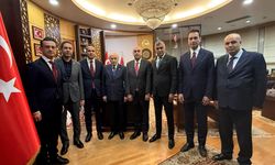 Ankara 2 No'lu Baro Başkanı seçilen Üçüncü'den Devlet Bahçeli'ye ziyaret