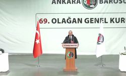 Ankara Barosu 69. Olağan Genel Kurulu... Mevcut Başkan Mustafa Köroğlu'ndan 'hukuksuzluk' vurgusu