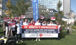 Ankara Tabip Odası, 5 yıl önce yaşamını yitiren Dr. Rümeysa Berin Şen'i andı