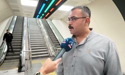 Ankara'da yürüyen merdivenlere sirenli önlem