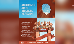'Atatürk ve Çocuklar' anıtının adını Eskişehirliler belirleyecek