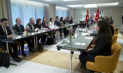 Bakan Fidan, Brüksel'de iş dünyası ve STK temsilcileriyle bir araya geldi