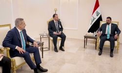Bakan Fidan, Irak Temsilciler Meclisi Başkanı Halbusi ile görüştü