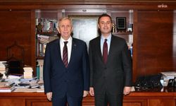 Balıkesir Büyükşehir Belediye Başkanı Akın'dan, Ankara Büyükşehir Belediye Başkanı Yavaş'a ziyaret