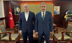 BBP Genel Başkanı Destici, Ağar ile görüştü