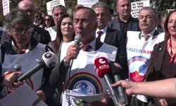 Birleşik Emekliler Sendikası üyeleri taleplerini TBMM'ye taşıdı: Bizlere yaşatılan zulümdür