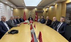Birleşik Kamu-İş Konfederasyonu'ndan BTP Genel Başkanı Hüseyin Baş'a ziyaret