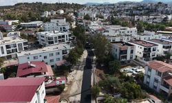 Bodrum Belediyesi, asfalt çalışmalarına devam ediyor