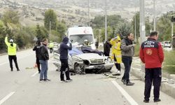 Burdur'da otomobil takla attı: 1 kişi öldü, 4 kişi yaralandı
