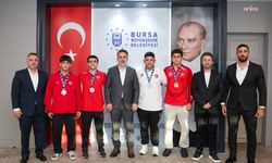 Bursa Büyükşehir Belediyesporlu güreşçilerden Balkan Şampiyonası'nda dört madalya