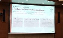 Bursa'nın 'Afet Anayasası' ortak akılla şekillenecek