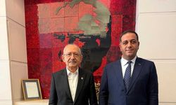 CHP Genel Başkanı Kılıçdaroğlu, Narlıdere Belediye Başkanı Erman Uzun'u kabul etti