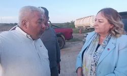 CHP heyetinin zeytinyağı fabrikası ziyaretinde üreticiden iktidara tepki: 'Oy verdiğime pişman oldum'