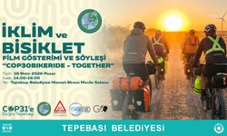 'COP30BikeRide-Together' belgeseli, Tepebaşı'nda izleyiciyle buluşuyor