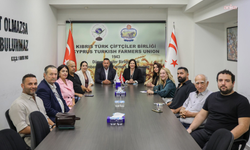 CTP'den Kıbrıs Türk Çiftçiler Birliği'ne ziyaret: 'Planlı bir tarım politikası izleyeceğiz'