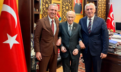 Cumhurbaşkanı Başdanışmanı Oktay Saral, Devlet Bahçeli'yi ziyaret etti
