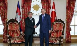 Cumhurbaşkanı Erdoğan, Kamboçya Başbakanı Manet'i kabul etti