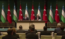 Cumhurbaşkanı Erdoğan, Özbekistan Cumhurbaşkanı Şevket Mirziyoyev ile anlaşmaların imza törenine katıldı