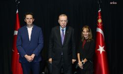 Cumhurbaşkanı Erdoğan, SpaceX yöneticileri Rebecca Hunter ve Michael Nicolls'u kabul etti