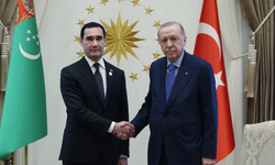 Cumhurbaşkanı Erdoğan, Türkmenistan Devlet Başkanı Berdimuhamedov ile görüştü