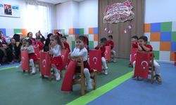 Cumhuriyet coşkusu Konaklı miniklerin kalbinde yankılandı
