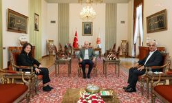 DEM Parti İmralı Heyeti, TBMM Başkanı Numan Kurtulmuş ile görüştü