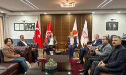 DEM Parti'den DİSK Genel Merkezi'ne ziyaret