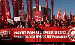 DİSK Genel Başkanı Çerkezoğlu: 'Ülke yoksul olduğu için değil, adaletsiz olduğu için geçinemiyoruz'