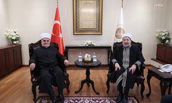 Diyanet İşleri Başkanı Arpaguş, Sırbistan İslam Birliği Başkanı ile görüştü