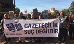Edirne'de gazetecilerden 'Sansür'e Hayır, Habere Özgürlük' eylemi