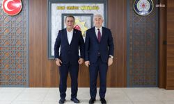 Efeler Belediye Başkanı Yetişkin'den Aydın İl Emniyet Müdürü Karaduman'a 'hayırlı olsun' ziyareti